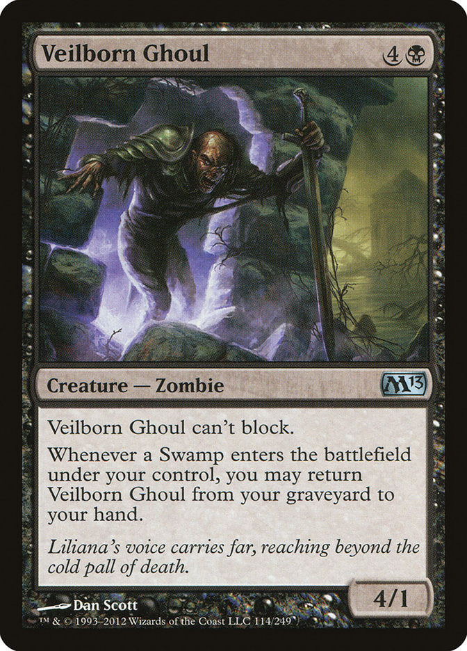 Veilborn Ghoul [Magic 2013] (114)
