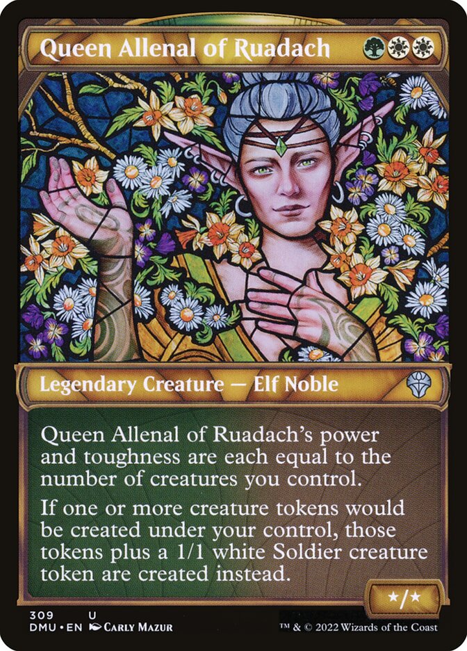 Queen Allenal of Ruadach [Dominaria United] (309)