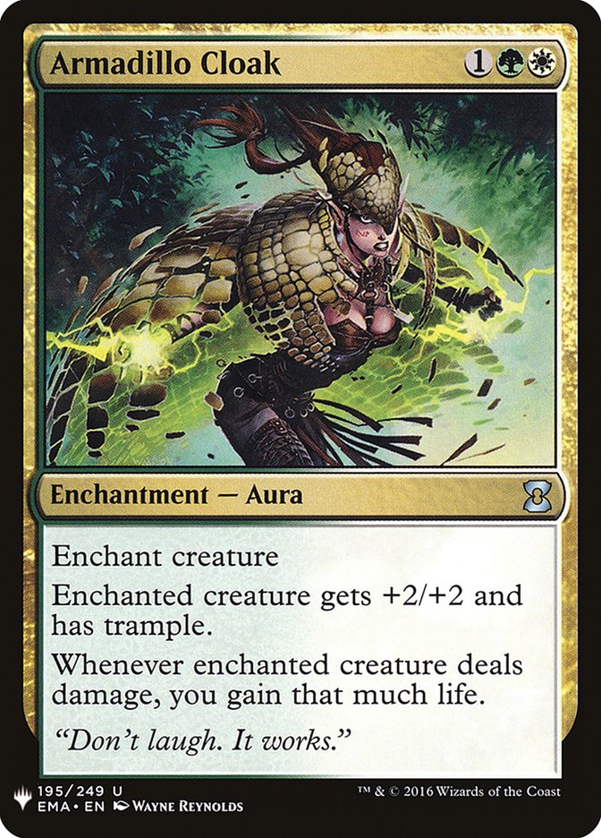 Armadillo Cloak [The List] (EMA-195)