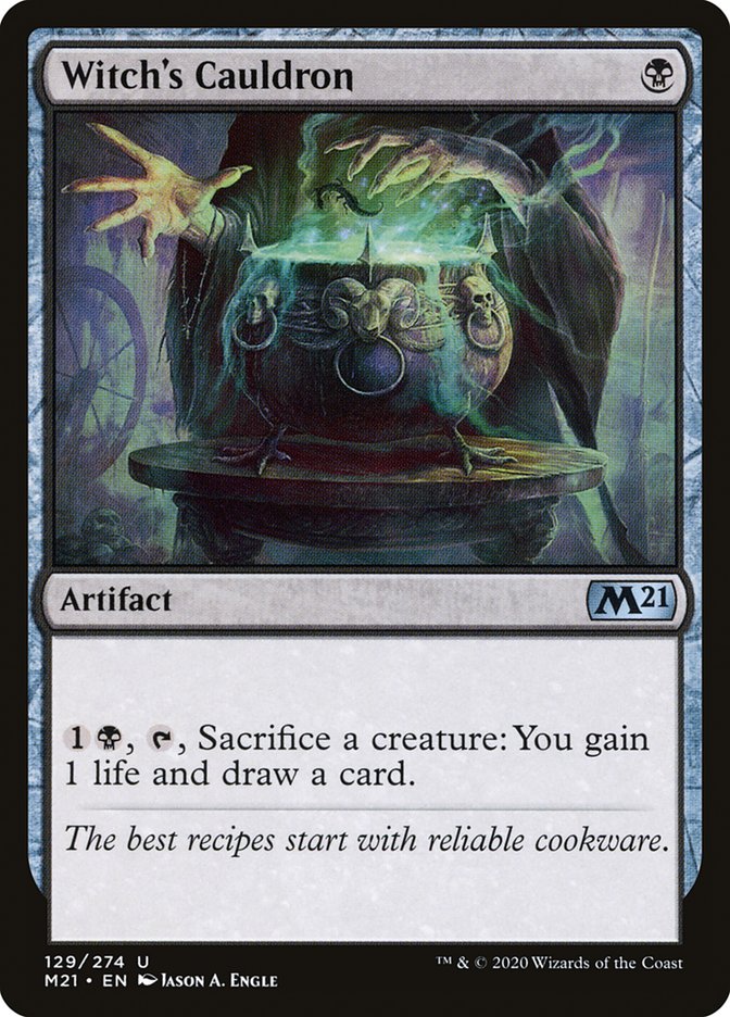 Witch's Cauldron [Core Set 2021] (129)