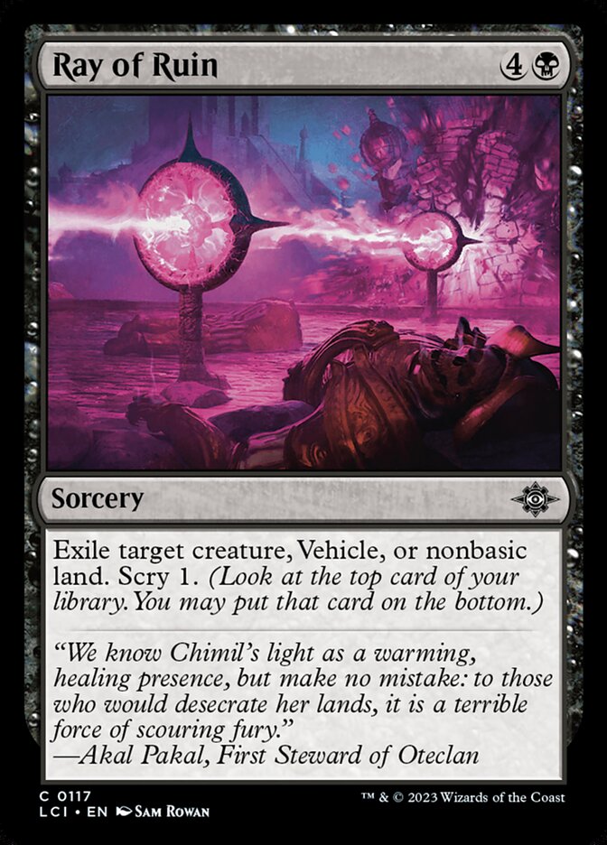 Ray of Ruin [The Lost Caverns of Ixalan] (117)