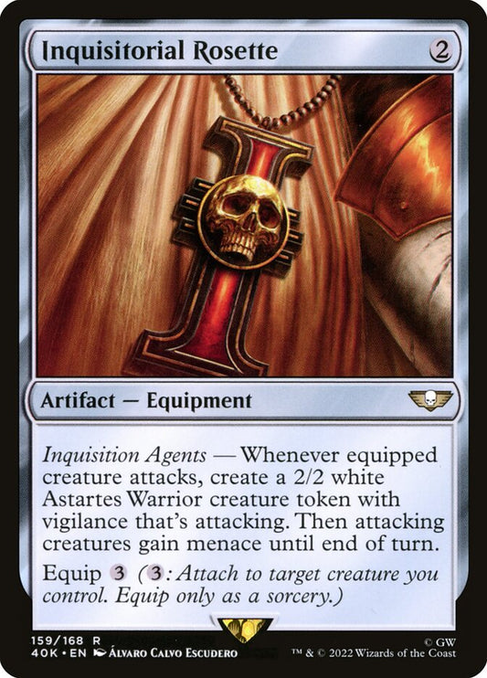Inquisitorial Rosette [Warhammer 40,000 Commander] (159)
