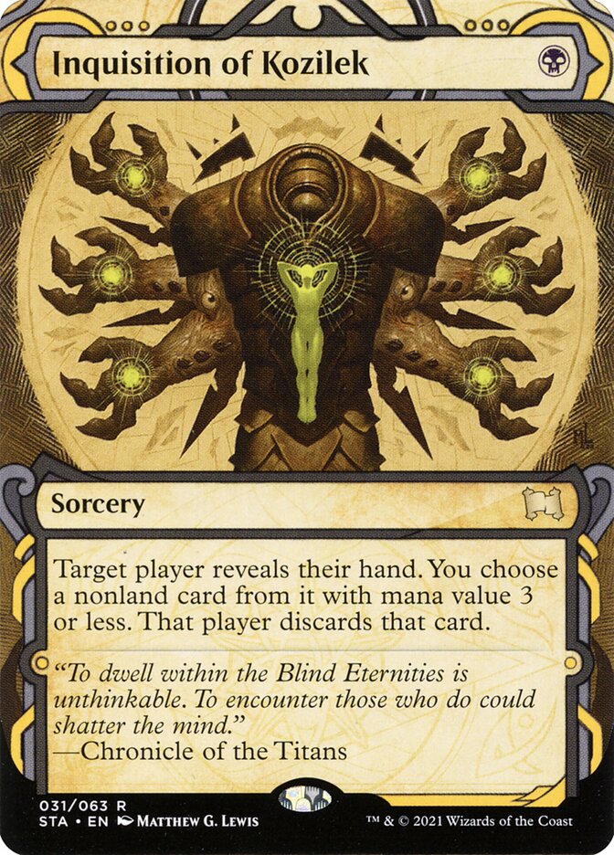 Inquisition of Kozilek [Strixhaven Mystical Archive] (31)
