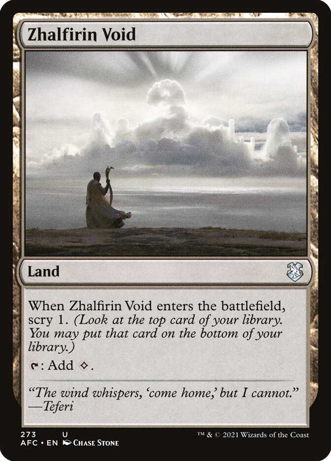 Zhalfirin Void [Forgotten Realms Commander] (273)