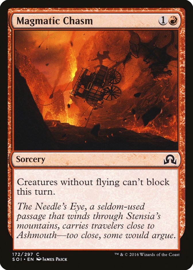 Magmatic Chasm [Shadows over Innistrad] (172)
