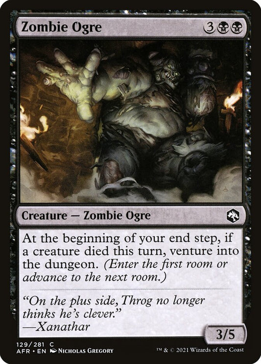 Zombie Ogre [Adventures in the Forgotten Realms] (129)