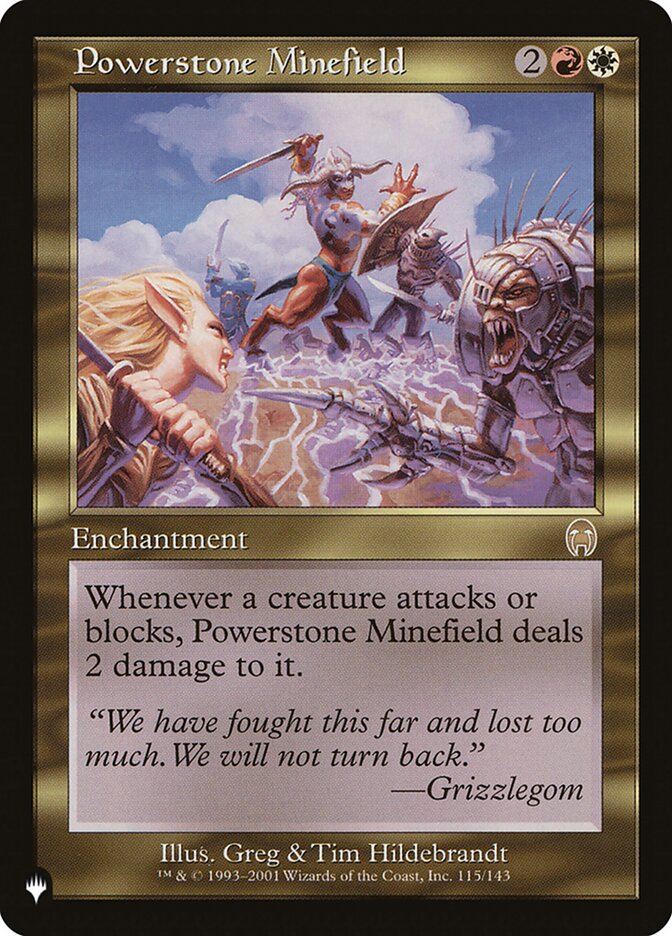 Powerstone Minefield [The List] (APC-115)