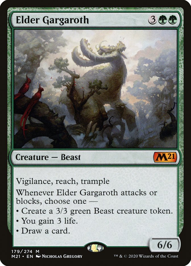 Elder Gargaroth [Core Set 2021] (179)