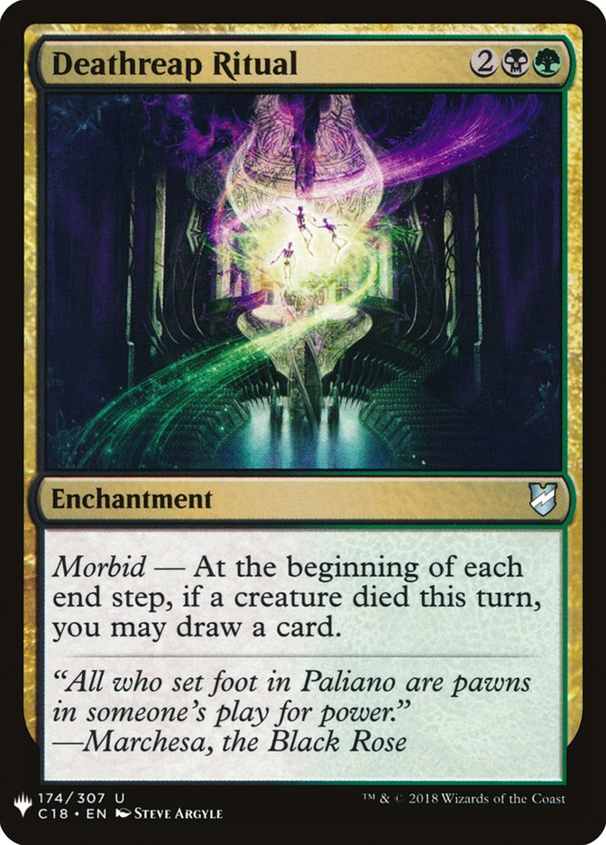 Deathreap Ritual [The List] (C18-174)