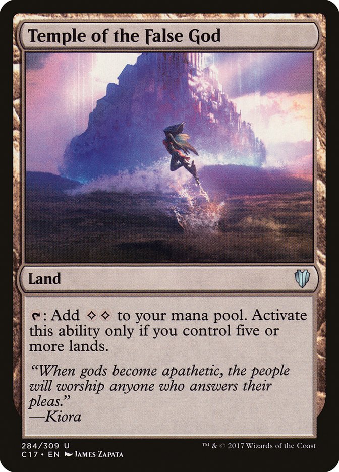 Temple of the False God [Commander 2017] (284)