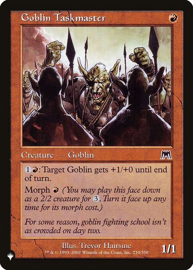 Goblin Taskmaster [The List] (ONS-210)