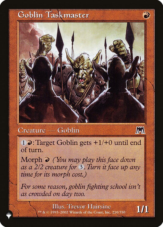 Goblin Taskmaster [The List] (ONS-210)