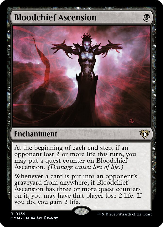 Bloodchief Ascension [Commander Masters] (139)