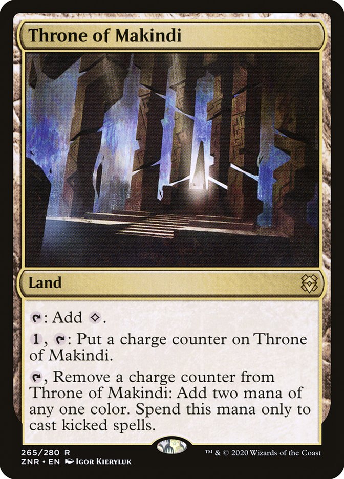 Throne of Makindi [Zendikar Rising] (265)