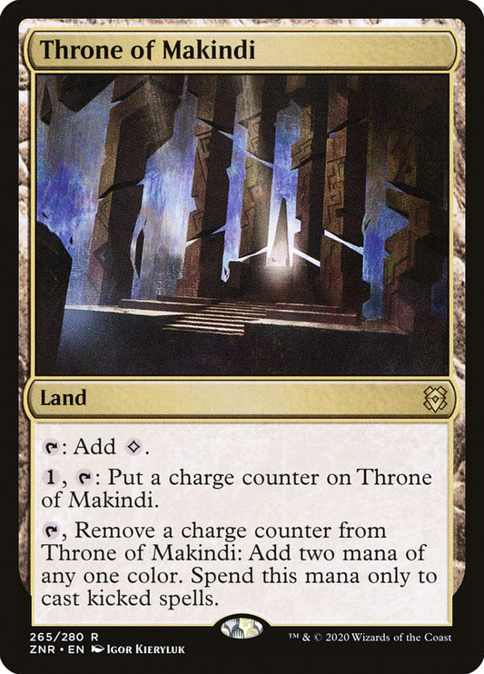 Throne of Makindi [Zendikar Rising] (265)