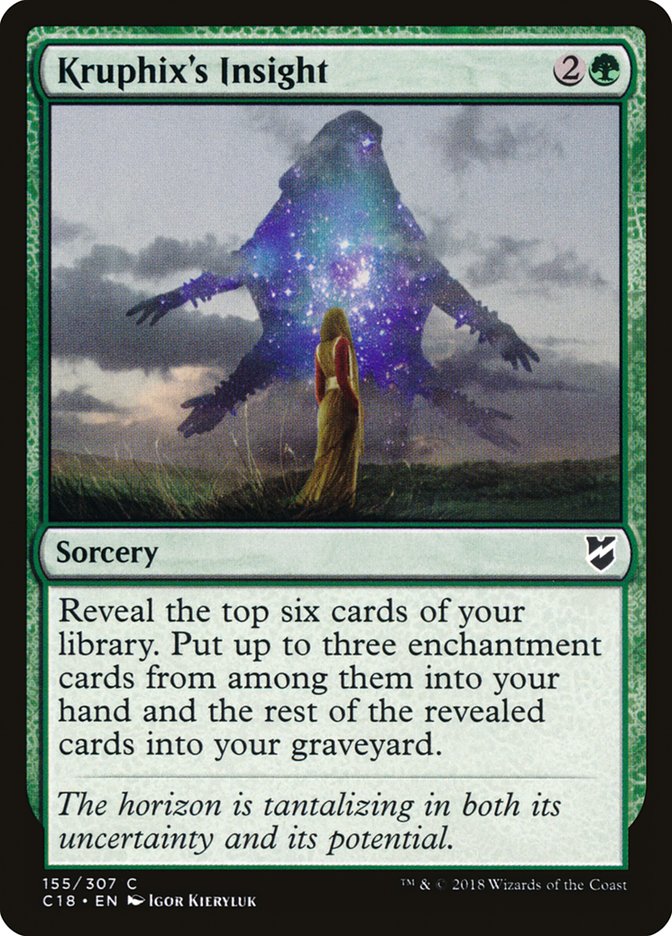 Kruphix's Insight [Commander 2018] (155)
