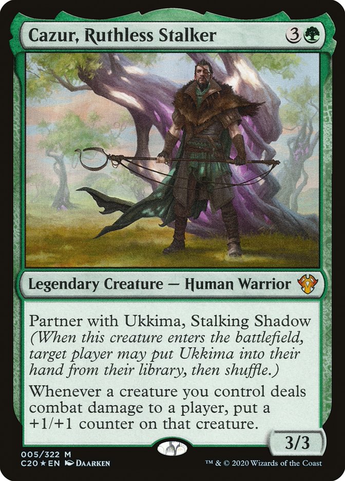 Cazur, Ruthless Stalker [Commander 2020] (5)