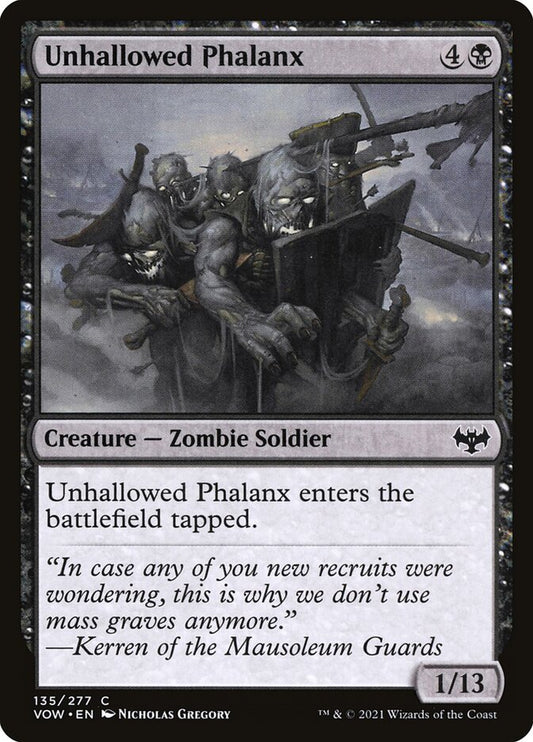 Unhallowed Phalanx [Innistrad: Crimson Vow] (135)