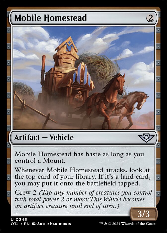 Mobile Homestead [Outlaws of Thunder Junction] (245)