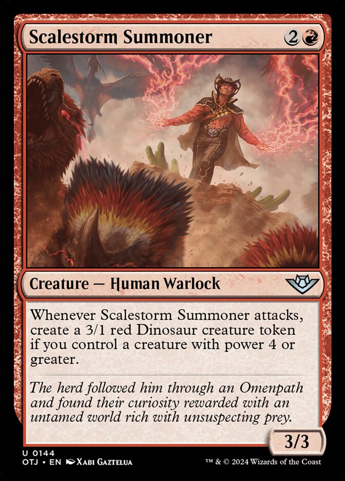Scalestorm Summoner [Outlaws of Thunder Junction] (144)
