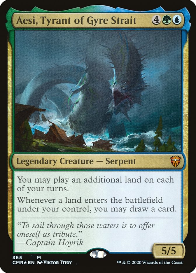 Aesi, Tyrant of Gyre Strait [Commander Legends] (365)