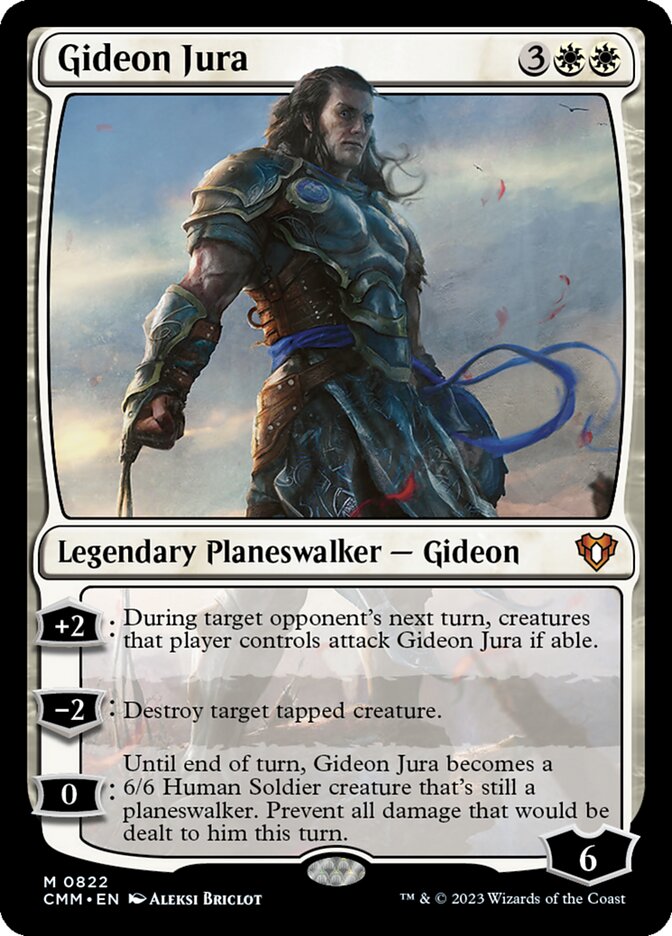 Gideon Jura [Commander Masters] (822)