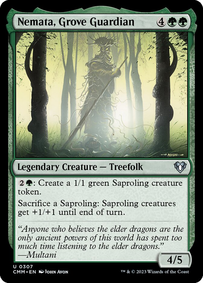 Nemata, Grove Guardian [Commander Masters] (307)