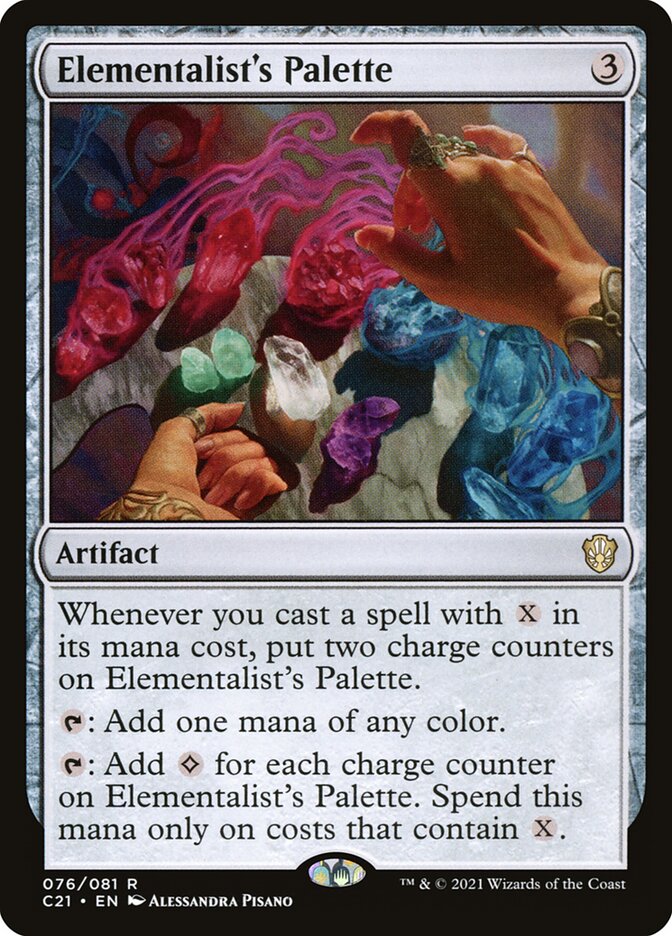 Elementalist's Palette [Commander 2021] (76)