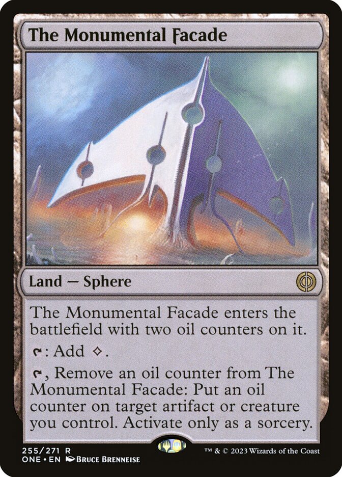 The Monumental Facade [Phyrexia: All Will Be One] (255)