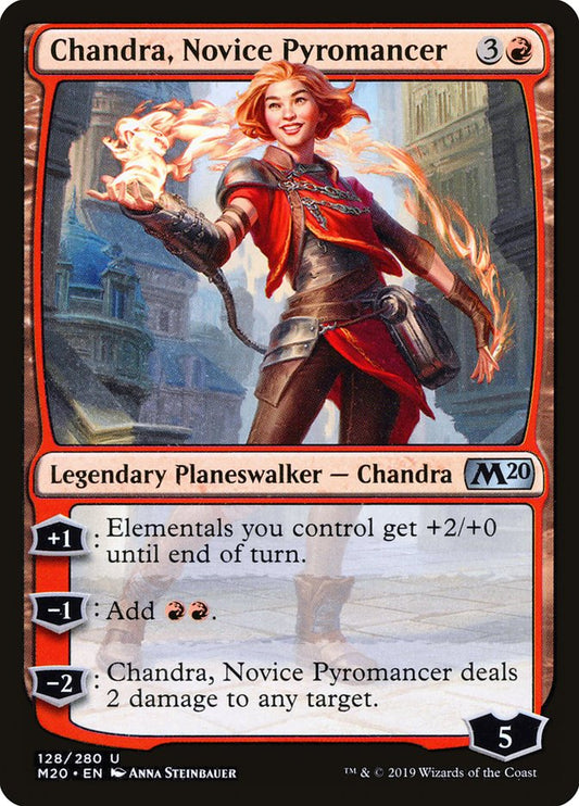 Chandra, Novice Pyromancer [Core Set 2020] (128)