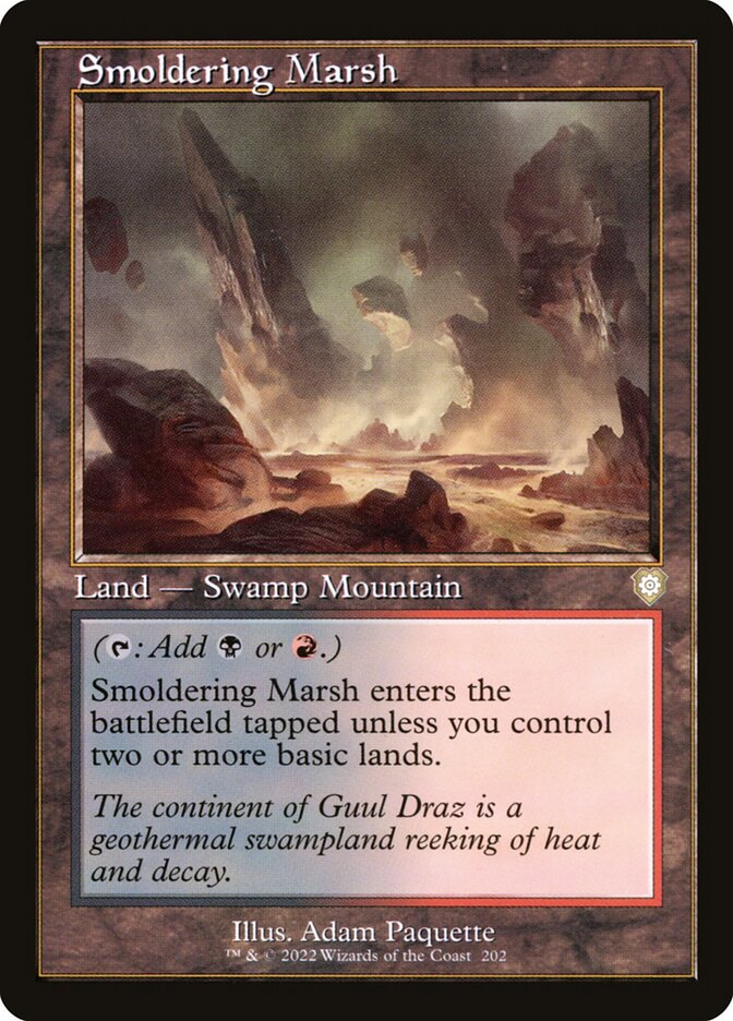 Smoldering Marsh [The Brothers' War Commander] (202)