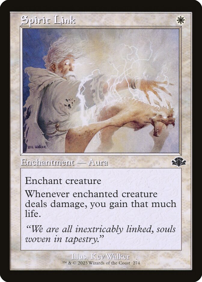 Spirit Link [Dominaria Remastered] (274)