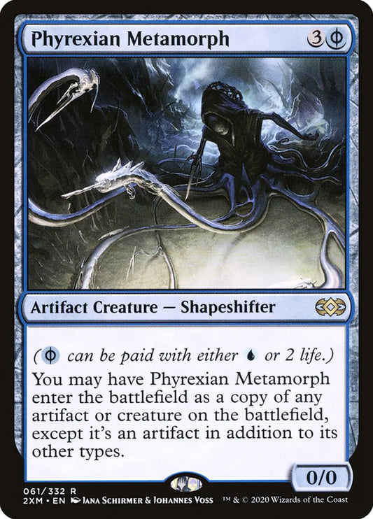 Phyrexian Metamorph [Double Masters] (61)