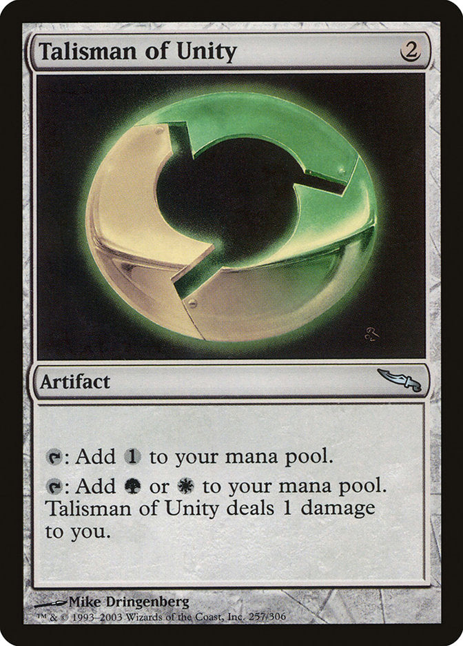 Talisman of Unity [Mirrodin] (257)