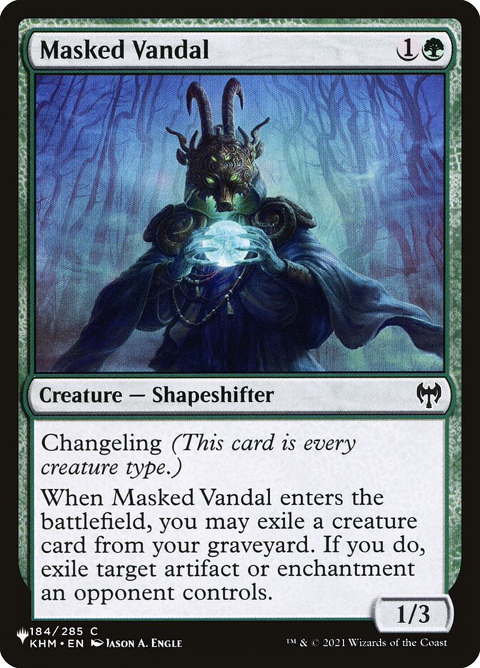 Masked Vandal [The List] (KHM-184)