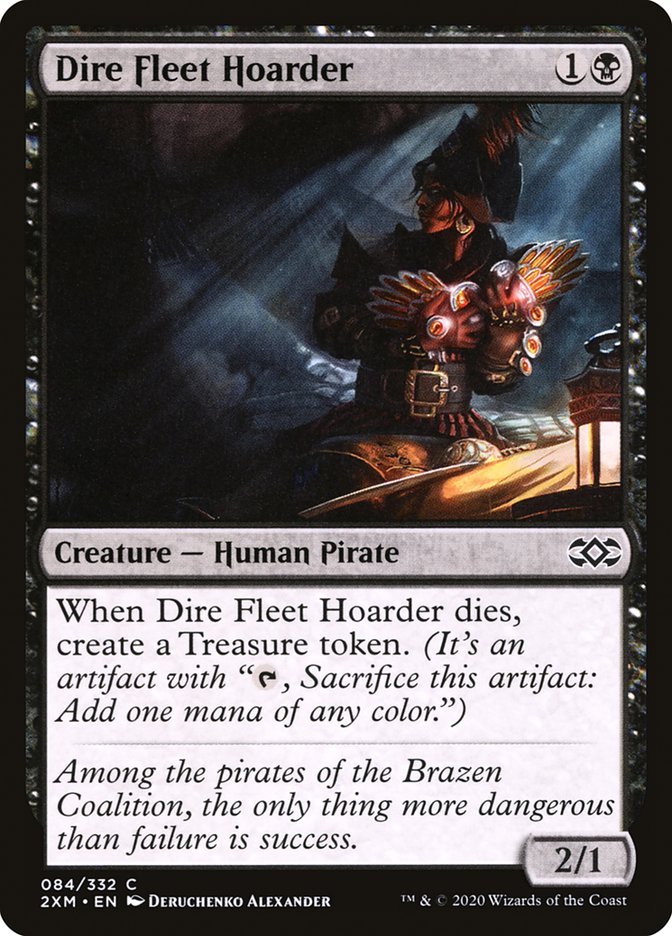 Dire Fleet Hoarder [Double Masters] (84)