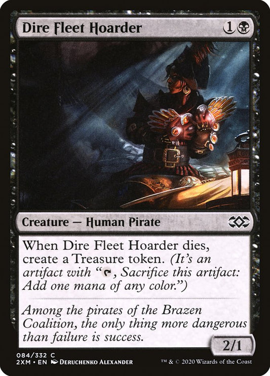 Dire Fleet Hoarder [Double Masters] (84)