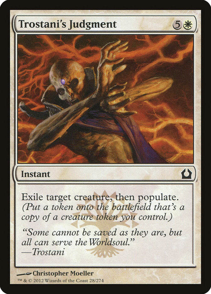 Trostani's Judgment [Return to Ravnica] (28)