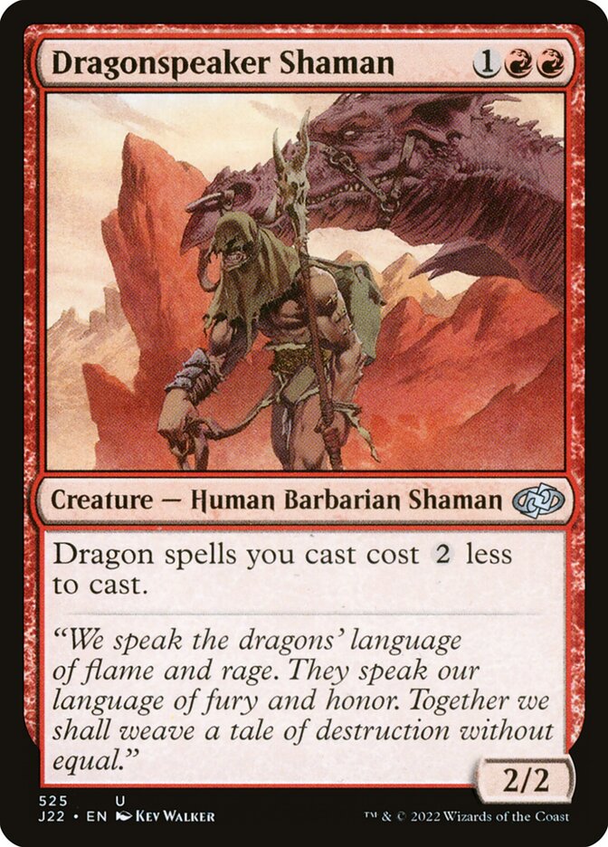 Dragonspeaker Shaman [Jumpstart 2022] (525)