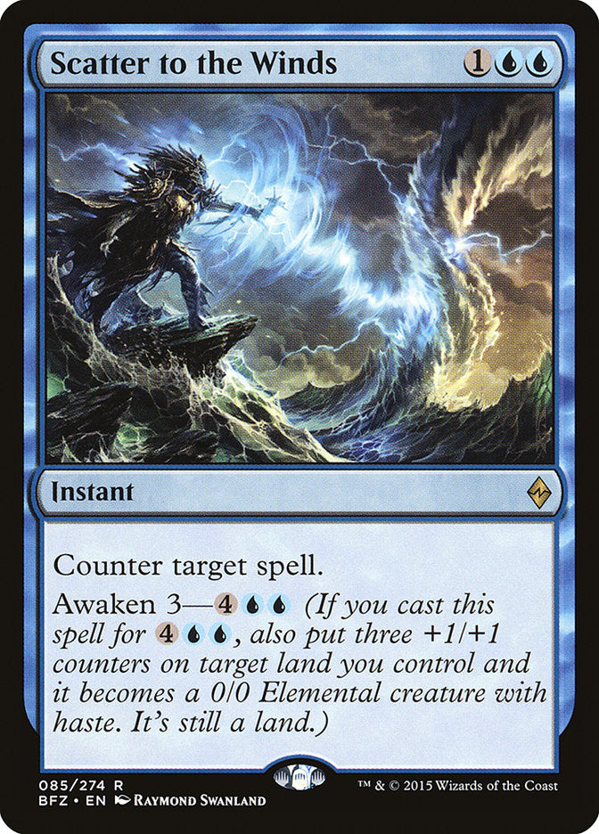 Scatter to the Winds [Battle for Zendikar] (85)