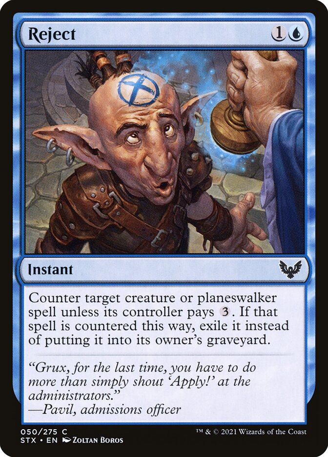 Reject [Strixhaven: School of Mages] (50)