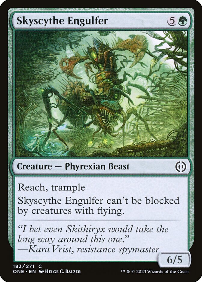 Skyscythe Engulfer [Phyrexia: All Will Be One] (183)