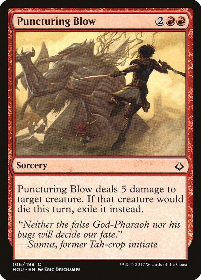 Puncturing Blow [Hour of Devastation] (106)