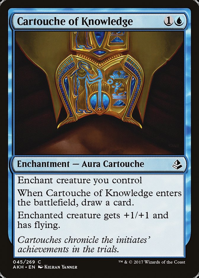Cartouche of Knowledge [Amonkhet] (45)