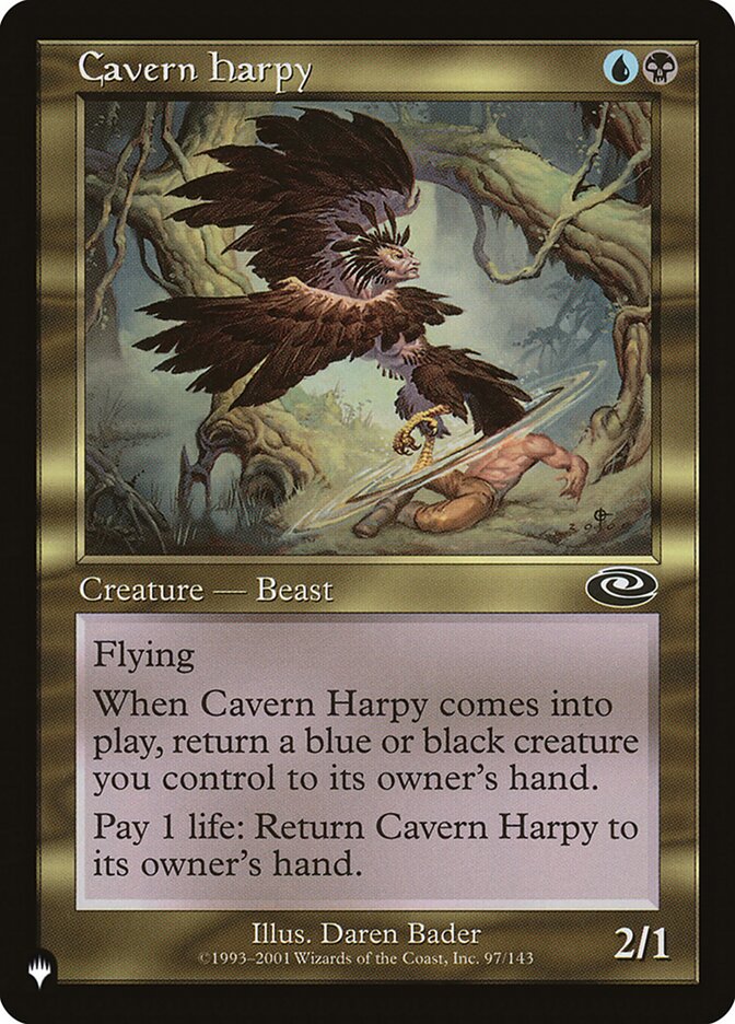 Cavern Harpy [The List] (PLS-97)
