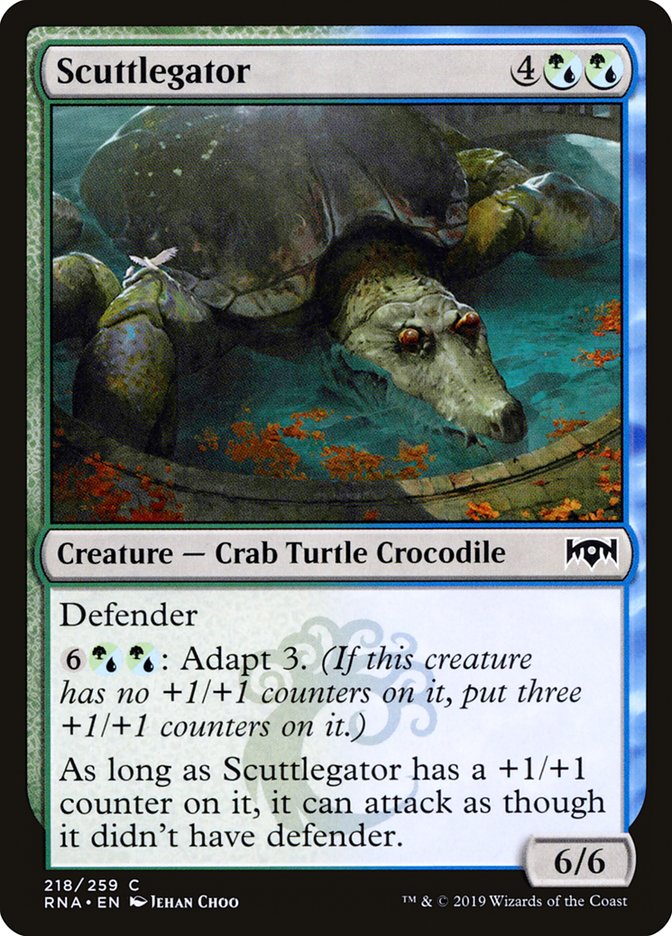 Scuttlegator [Ravnica Allegiance] (218)