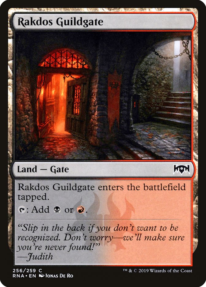 Rakdos Guildgate [Ravnica Allegiance] (256)