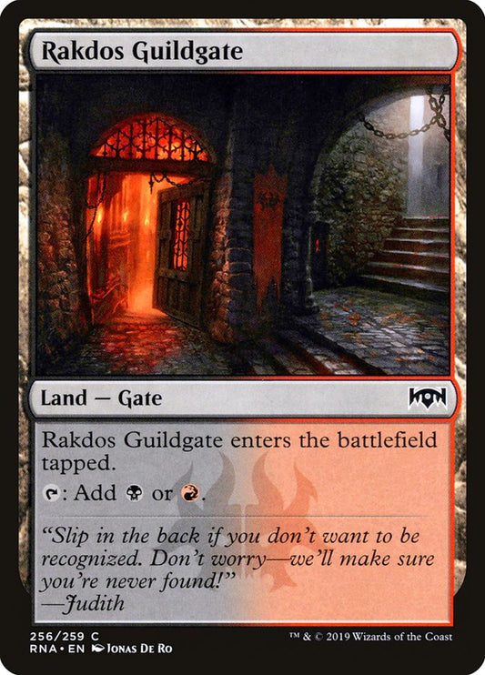 Rakdos Guildgate [Ravnica Allegiance] (256)