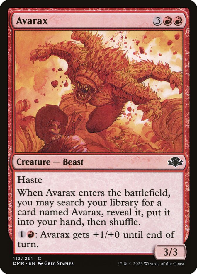 Avarax [Dominaria Remastered] (112)