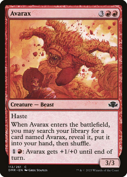 Avarax [Dominaria Remastered] (112)